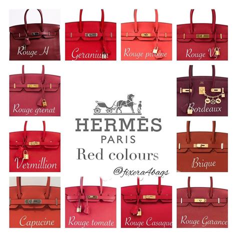 Hermes purse colours